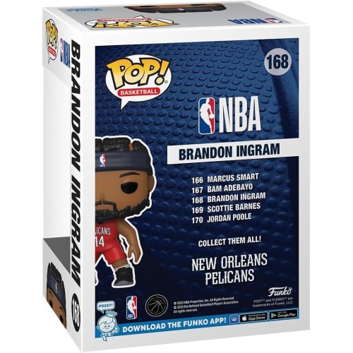 Funko Pop! NBA: Pelicans Brandon Ingram - Vinyl Collective Figure - Gift Idea 72250 889698722506