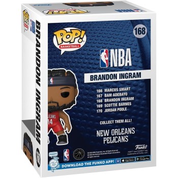 Funko Pop! NBA: Pelicans Brandon Ingram - Vinyl Collective Figure - Gift Idea 72250 889698722506
