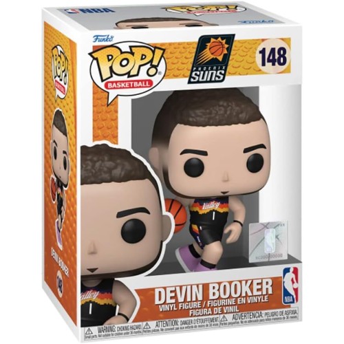Funko Pop!Nba: Suns Devin Booker 148 - (Ce 21) - Συλλεκτική Φιγούρα Βινυλίου - Ιδέα Δώρου 64010 889698640107