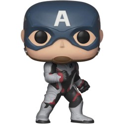 Funko Pop! Bobble: Marvel Avengers Endgame: Captain America - Vinyl Collective Figure - Gift Idea 36661 889698366618