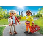Playmobil City Life Duo Pack Paramedic With Patient 71506 4008789715067