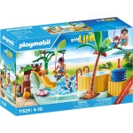 Playmobil city life παιδική πισίνα με υδρομασάζ 71529 4008789715296