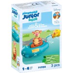 Playmobil Disney Winnie the Pooh junior  and disney: tiggers boat ride, including tigger and tiger fish, sus 71704 4008789717047