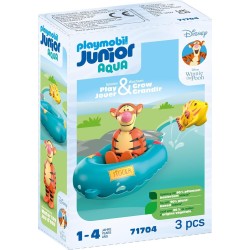 Playmobil Disney Winnie the Pooh Junior & Disney: Η Φουσκωτή Βαρκούλα Του Τίγρη 71704 4008789717047