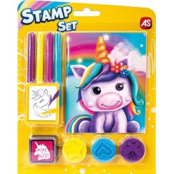 As company AS Σετ Ζωγραφικής Pocket Fantasy Dreams Stamp Set 1023-61005 5203068613051