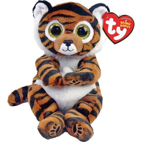 ty beannie bellies clawdia χνουδωτή τίγρης καφέ 15εκ 1607-40546 008421405466