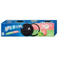Oreo Biscuits Filled With Peach And Grape Cream 97G ORE939 6901668005939