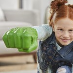 Hasbro marvel avengers hulk gamma  fists, soft foam role play toy, super hero toys for kids ages 5 and up F9332 
