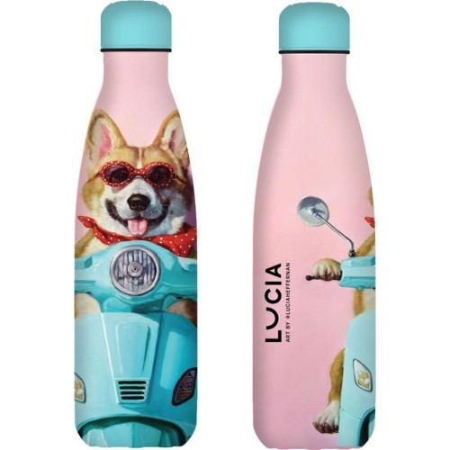 Diakakis imports lucia heffernan Θερμος 500ml Ανοξειδωτο 26,5x7 Lucia dog 000470052 5205698658488
