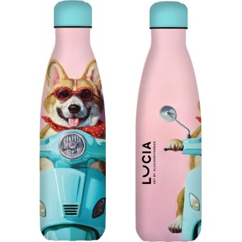 Diakakis imports lucia heffernan Θερμος 500ml Ανοξειδωτο 26,5x7 Lucia dog 000470052 5205698658488