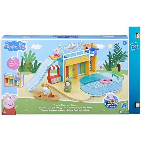 Hasbro Λαμπάδα Peppa Pig Waterpark Playset F6295 
