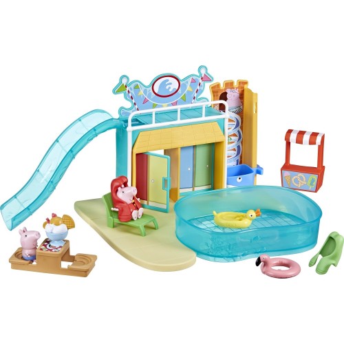 Hasbro Λαμπάδα Peppa Pig Waterpark Playset F6295 
