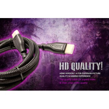 OEM Καλώδιο Hdmi V 1.4 Spartan Gear Gold Plated Plugs 1.5M 5207011001322 5207011001322