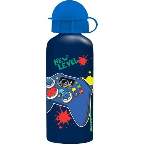 Diakakis imports Must Pagouri Children's Bottle 500Ml Aluminum For Boys 6.5X21 Press Start 000585666 / 2 5205698669835