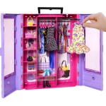 Mattel Λαμπάδα Barbie Ντουλαπα Με Κουκλα HJL66 