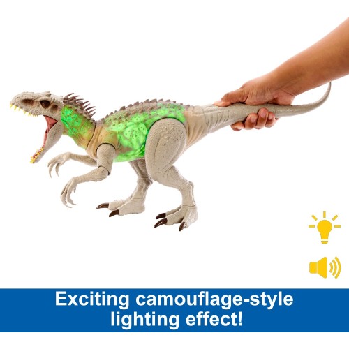 Mattel Jurassic World Camouflage N Battle Indominus REX HNT63 