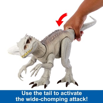 Mattel Λαμπάδα Jurassic World Camouflage N Battle Indominus REX HNT63 