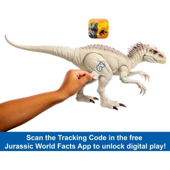 Mattel Λαμπάδα Jurassic World Camouflage N Battle Indominus REX HNT63 
