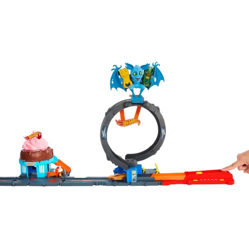 Mattel Hot Wheels City Bat Loop Attack HDR29 / HTN78 