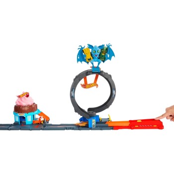 Mattel Hot Wheels City Bat Loop Attack HDR29 / HTN78 