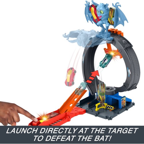 Mattel Hot Wheels City Bat Loop Attack HDR29 / HTN78 