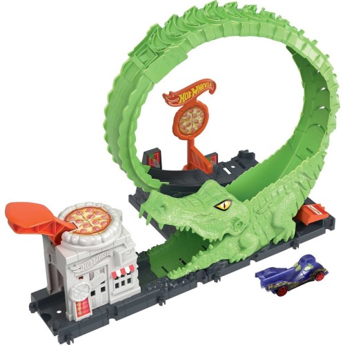 Mattel Hot Wheels City Gator Loop Attack, Playset HDR29 / HKX39 