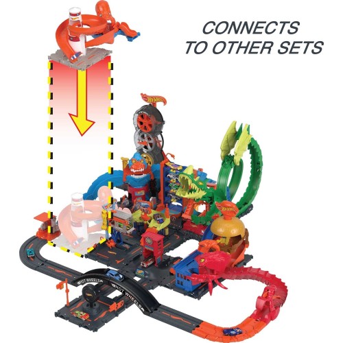 Mattel Hot Wheels City Octopus Invasion Attack Playset HDR29 / HDR31 
