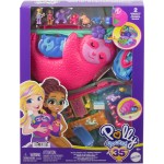Mattel Λαμπάδα Polly Pocket Sloth Family 2-In-1 - Τρέντι Τσαντάκι Βραδύποδας GKJ63 / HRD40 