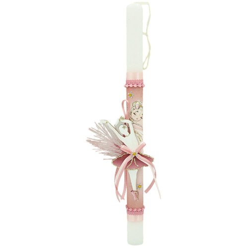 Λαμπάδες Decor Λαμπάδα Μπαλαρίνα Ξύλινη 24836 5202200006676