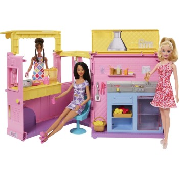 Mattel Barbie Λαμπάδα Καντίνα Για Χυμούς HPL71 