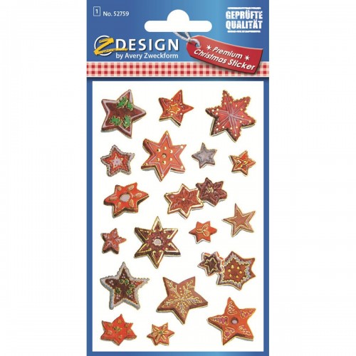 ZDesign Z Design Αυτοκόλλητα Χριστουγεννιάτικα Christmas 01-22-0026 4004182527597