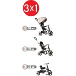 QPlay rito eva wheels τρίκυκλο ποδήλατο μπλε 01-1212037-04 686268624488