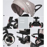 QPlay rito eva wheels τρίκυκλο ποδήλατο μαύρο 01-1212037-02 686268624464