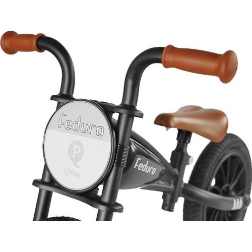 QPlay feduro air gel ποδήλατο ισορροπίας μαύρο 01-1212069-02 5061047481097
