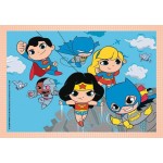 Clementoni DC Super Heroes Children's Puzzle 4 in 1 Supercolor dc Comics Super Friends 12-16-20-24 pcs 1200-21520 8005125215201
