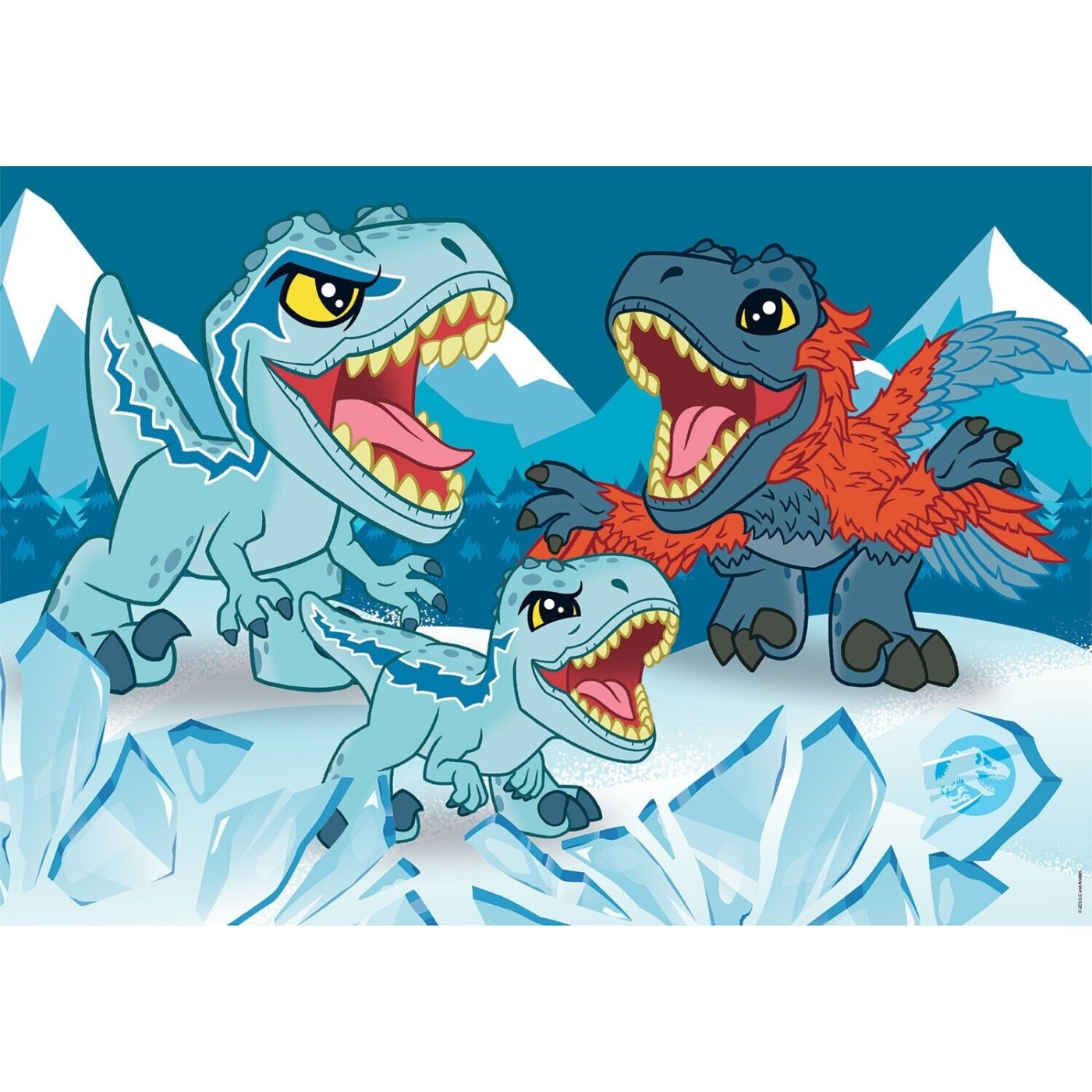 Clementoni Jurassic World Children's Puzzle Super Color Jurasic World ...