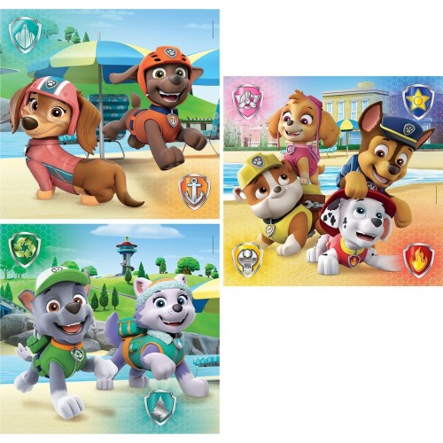 Clementoni Children's Puzzle Super Color Nickelodeon paw Patrol 3x48 ...