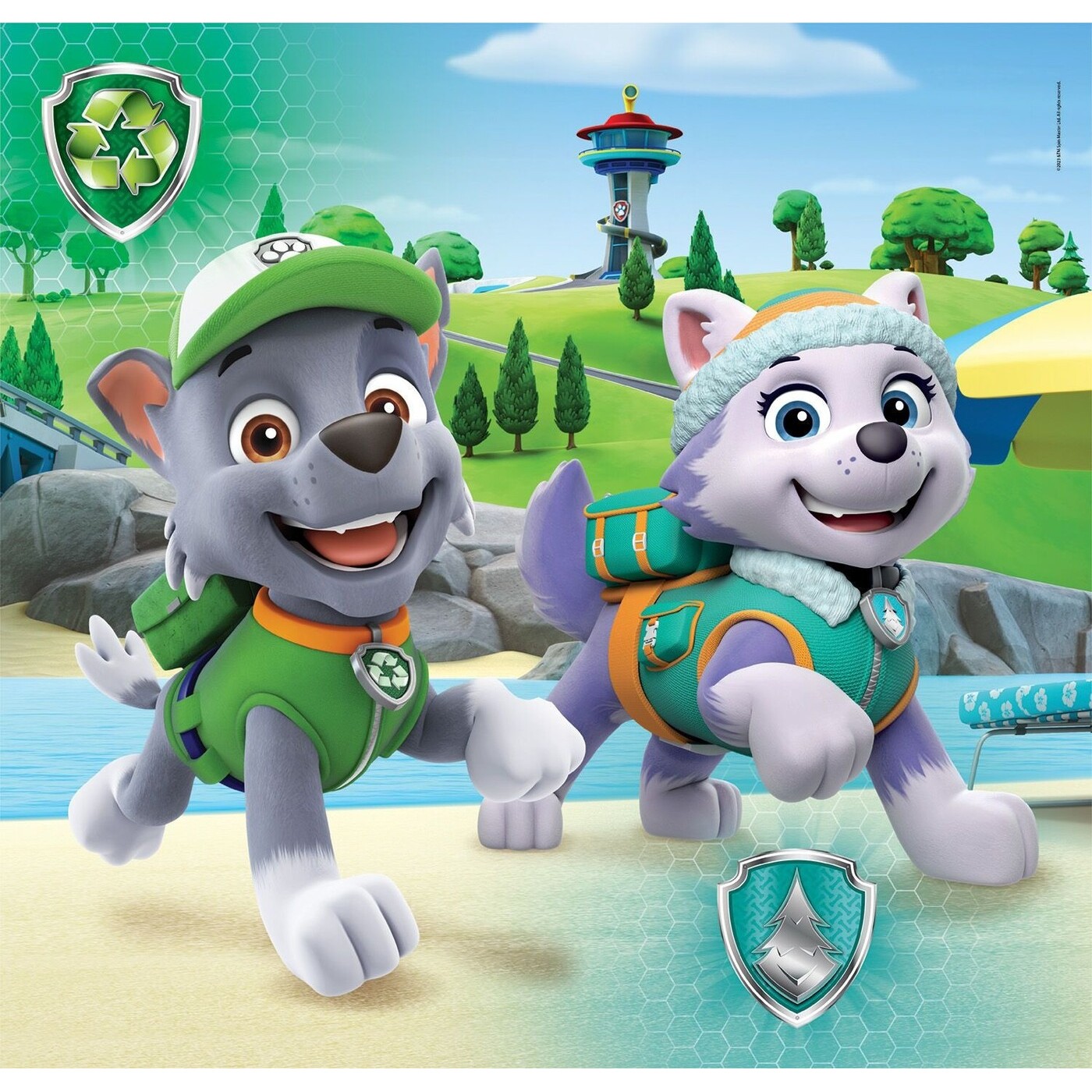 Clementoni Children's Puzzle Super Color Nickelodeon paw Patrol 3x48 ...