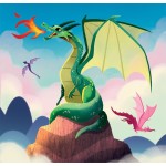 Clementoni παιδικό παζλ super color fantastic creatures 3x48 τμχ 1200-25319 8005125253197