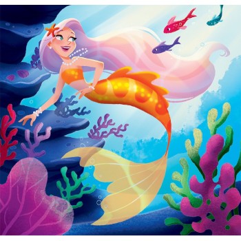 Clementoni παιδικό παζλ super color fantastic creatures 3x48 τμχ 1200-25319 8005125253197