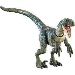 Mattel Jurassic World Velociraptor Blue HTV62 194735197811