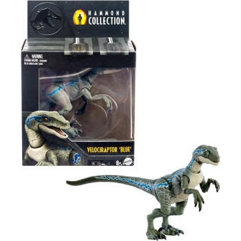 Mattel Jurassic World Velociraptor Blue HTV62 194735197811