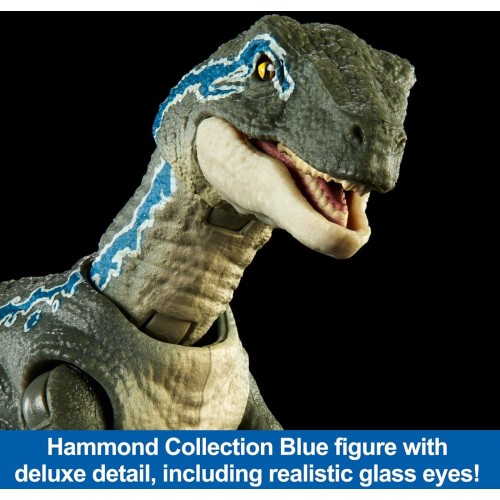 Mattel Jurassic World Velociraptor Blue Συλλεκτικές Φιγούρες Δεινοσαύρων HTV62 194735197811