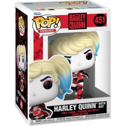 Funko DC Super Heroes Pop! Ήρωες: Dc - Harley Quinn Με Ρόπαλο - Συλλεκτική Φιγούρα Βινυλίου 077887 889698656146
