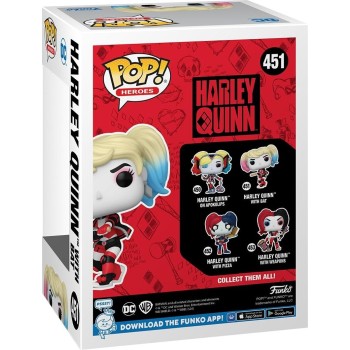 Funko DC Super Heroes Pop! Ήρωες: Dc - Harley Quinn Με Ρόπαλο - Συλλεκτική Φιγούρα Βινυλίου 077887 889698656146