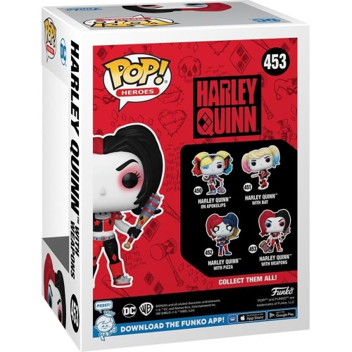 Funko DC Super Heroes Pop! Ήρωες: Dc - Harley Quinn Με Όπλα - Συλλεκτική Φιγούρα Βινυλίου 077889 889698656160