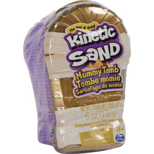 Spin Master Kinetic Sand, Mini Mummy 170G Magic Sand, Doggie Dig (6065193), 1 Surprise 097764 778988346204