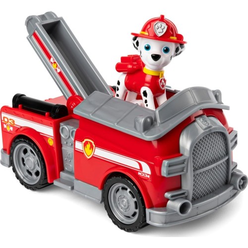 Spin Master Paw Patrol, Marshalls Fire Engine, Toy Truck With Collectible Action Figure 097736 778988507568