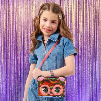Spin Master Purse Pets, Purrisma Interactive Tiger Pet Toy Και Τσάντα Χιαστί 097760 778988498736