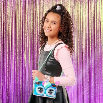 Spin Master Purse Pets, Y2K Corn Interactive Unicorn Pet Toy and Crossbody Bag, Over 30 097759 778988498729